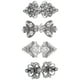 thumbnail image 1 of 4 pinzas para suéter, broches para capa, pinzas para cárdigan, broches vintage para cuello, chal y capa., 1 of 7