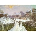 thumbnail image 2 of Monet, Claude 18x15 Gold Ornate Wood Framed with Double Matting Museum Art Print Titled - Boulevard St Denis-Argenteuil 1875, 2 of 4