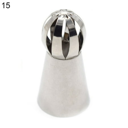 

Papaba Icing Nozzle Exquisite Wide Application Stainless Steel Cake Decorating Piping Tip Baking Accessories