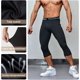 thumbnail image 4 of 2 piezas Pantalones de Compresión para Hombre,Licra Deportiva Hombre, Leggings Deportivos Mallas Ajustada Secado Rápido, Perfecto Correr, Ciclismo,Gimnasio,Interiores y Exteriores Negro Talla única, 4 of 7