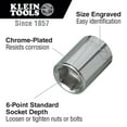 thumbnail image 2 of Klein Tools 65508 3/8 in. Drive Socket Wrench Set (20-Piece), 2 of 6