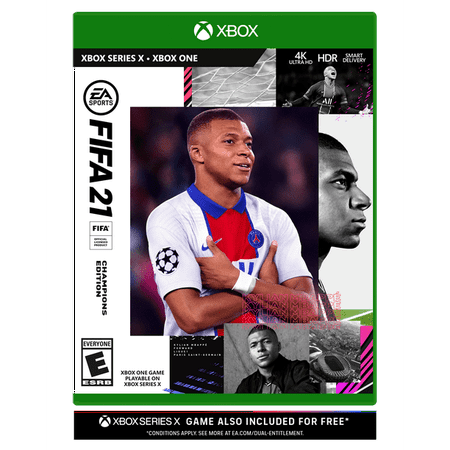 FIFA 21: Champions Edition | Xbox Series X Xbox One | Rated Everyone | New FIFA 21 Champions Edition - Microsoft Xbox One  Win as One in EA SPORTS FIFA 21  powered by Frostbite. Whether it s on the streets or in the stadium  FIFA 21 has more ways to play than ever before including the UEFA Champions League and CONMEBOL Libertadores. FIFA 21: Champions Edition  Electronic Arts  Xbox Series X  Xbox One Manufacturer: Electronic Arts ESRB Rating: Everyone
