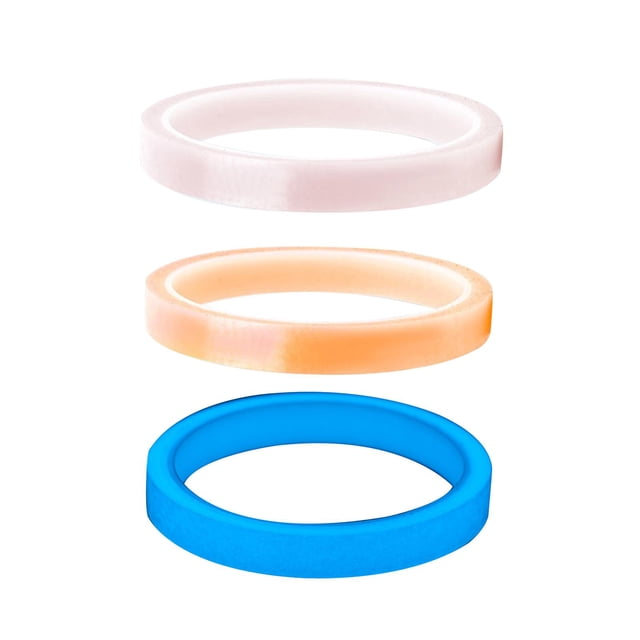 3 cintas adhesivas de bolas, juguetes educativos para el hogar Azul Iluminado Rosa y Naranja