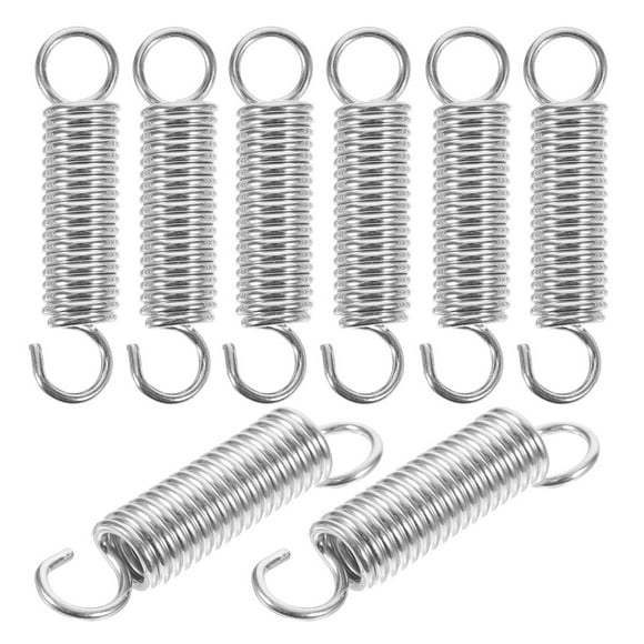 8pcs Extended Compressed Spring Small Spring With Hook End Compression Spring