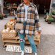 thumbnail image 2 of Blusas de otoño con cuello en V para mujer Estilo casual de un solo pecho Traje de diario de corte holgado FLhrweasw Para estrenar, 2 of 9