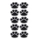 thumbnail image 1 of 10 parches bordados para ropa con diseño de pata de perro y cachorro., 1 of 8