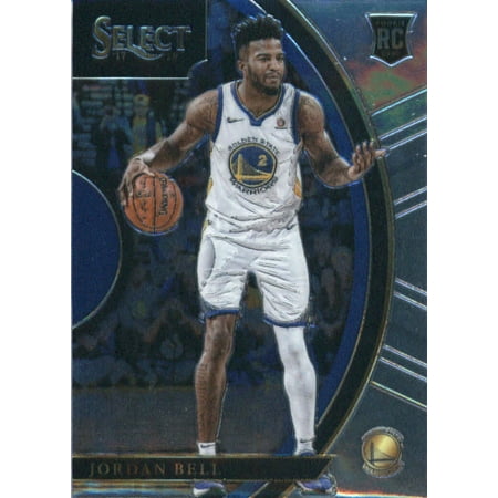 Golden State Warriors Rookie Basketball - 2017-18 Panini Select #95 Jordan Bell Golden State Warriors Rookie Basketball Card