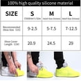 thumbnail image 5 of Funda de silicona impermeable para zapatosCubierta para botas de lluvia de goma antideslizante reutilizable$Cubierta para zapatos unisexCubierta para zapatos de goma antideslizante para exte, 5 of 5