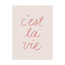 Trademark Fine Art 'En France I' Canvas Art by Victoria Borges