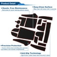 thumbnail image 6 of Car Non-Slip Mat for Hyundai Kona Electric EV MY 2020-2022 Door Groove Gate Pad Non-Slip Door Cup Arm Box Storage Mat Pad Red 18 Pcs, 6 of 6