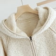 thumbnail image 3 of Womens Fleece Pajama Sets Long Sleeve Zip Up Jackets Pants Set Lounge Sets for Women Womens Winter Pajamas, 3 of 8