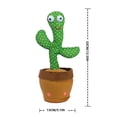 thumbnail image 2 of Juguetes de Cactus bailarín, Cactus parlante Que Repite lo Que Dices, Ideal para bebés y Toddlers, Divertidos y creativos Cactus eléctricos de Peluche para niños , Small Duck Juguete (Sin Batería), 2 of 8