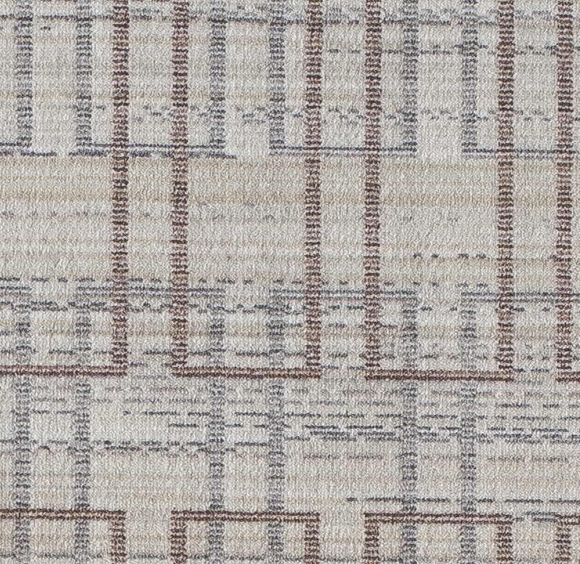 Rugs America Asteria 8' x 10' Rug in Ivory Gray