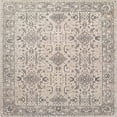 thumbnail image 1 of Ahgly Company Indoor Square Mid-Century Modern Rose Purple Oriental Area Rugs, 6' Square, 1 of 6