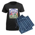 thumbnail image 5 of CafePress - IRISHPARTS4DONE - Women's Short Sleeve Print T-Shirt and Pants Dark Cotton Pajama Set, 5 of 7