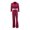 Wine, variant on ICHUANYI Women's Trendy 2 Piece Tracksuit Casual Crewneck Long Sleeve Tops Long Sweatpants Outfits Lounge Sets Fall Winter Clothing