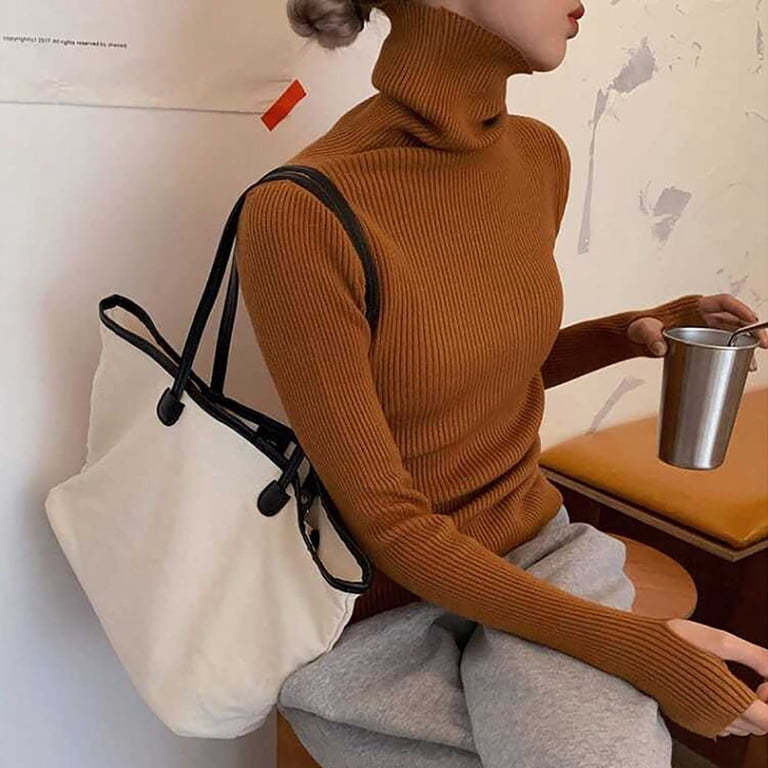 Long Sleeve Zip Man Sweater Turtleneck Ribbed Knit Sweater Top Thumb Hole  Long Sleeve Neck Solid Slim Quarter Zip Men Sports Illustrated Sweatshirt Mens  Sweater Fashion - Walmart.com