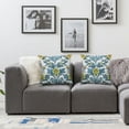 thumbnail image 3 of Acheng 2 Pcs Vanya Printed Decorative Square Accent Throw Pillow Cover - Sofa, Chair, Couch, Bedroom, Living Room, Farmhouse Home Decor White, 3 of 6