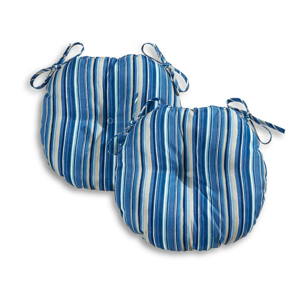 Greendale Home Fashions Coastal Stripe 18'' Outdoor Bistro Chair