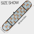 thumbnail image 3 of Yayeee Double Oven Mitt Kitchen Heat Resistant Baking 35" x7" Quilted Cotton Glove, Cartoon Floral Dog Pattern, 3 of 6