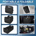 thumbnail image 3 of Maletero de coche r para coche y almacenamiento con 6 bolsillos grandes, accesorios de coche para mujeres/hombres Maletero de poliéster impermeable de 50 l para coche/SUV/minivan/camión (mediano,, 3 of 5