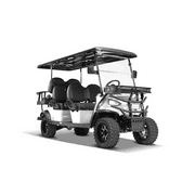 Kandi Electric Golf Cart Kruiser 6P AGM (White)