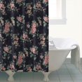 thumbnail image 5 of Waterproof Pioneer Shower Curtain 72x84 Inch Polyester Unique Cute Floral Shower Curtain for Bathroom Hotel Home Decor with 12 Plastic Hooks, 5 of 5