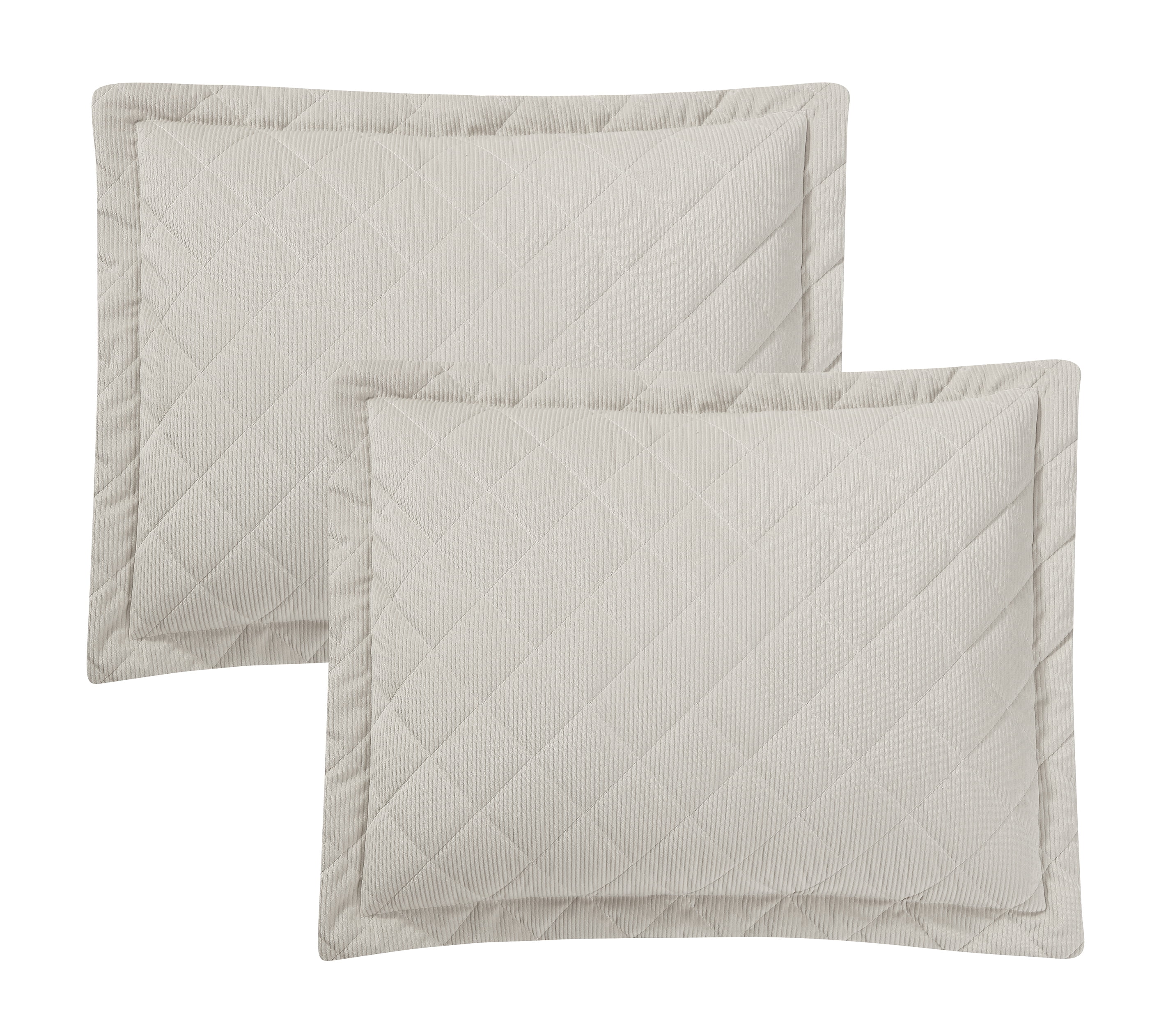 Mainstays 7 Piece Corduroy Quilt Set with Sheets, Queen