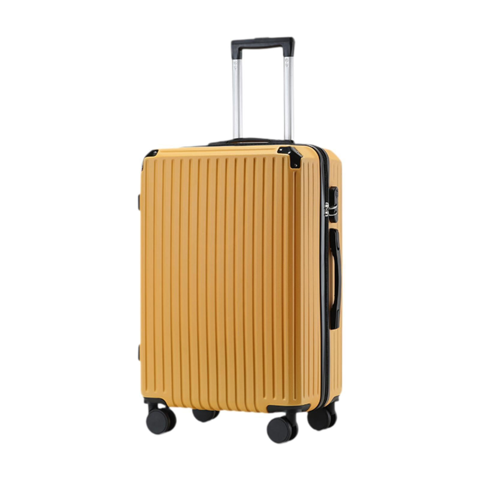 BELOVING Hardshell Luggage Case Hard Shell Case Suitcase for Weekender Business Women Yellow Walmart