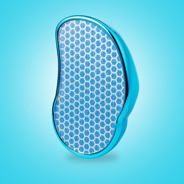 Removedor de callos, removedor de piel de pies de nanocristal, cuidado rápido y seguro de los pies, lima removedora de callos de pies, impermeable y portátil