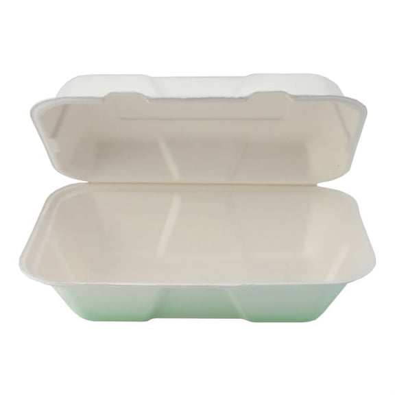Hoagie Box Fiber Hinged Container, 200-Count Case