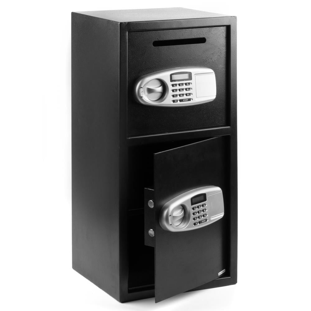 SamyoHome Security Safes, Double Door Depository Safe Box, Electronic ...