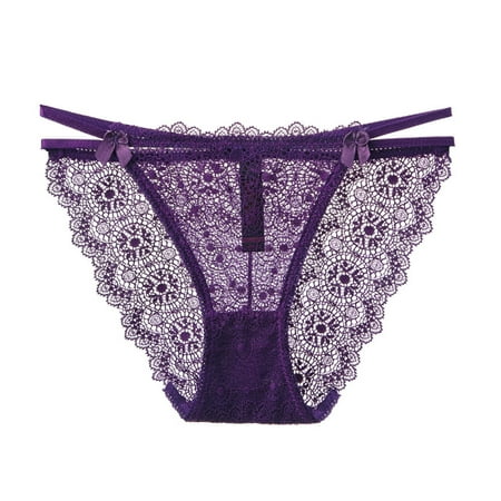 

Women s Sexy G-String Underwear Cute Girls Hipster Low Waist Lace Floral Hollow Briefs Ladies Panties Underpants