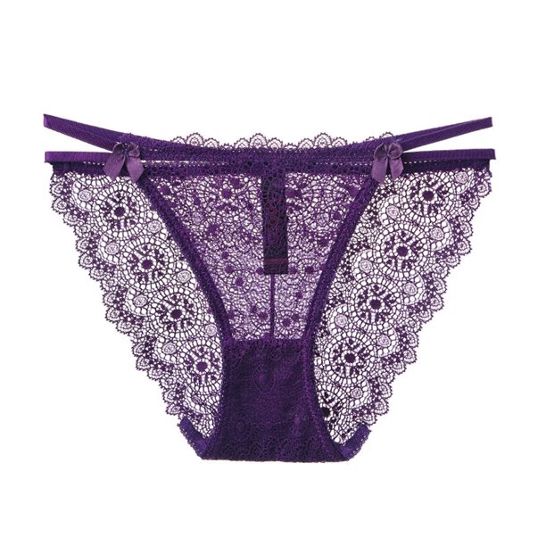 Calzoncillos de Encaje Bragas Transparentes Bragas de Encaje de Mujer Ropa Interior de Encaje de Cintura Baja Bragas Caladas Bragas de Mujer Odeerbi ODB118517