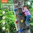 thumbnail image 2 of VEVOR Ninja Tree Climbing Kit 12 Tree Climbing Holds 6 Ratchet Straps Outdoor, 2 of 9