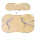thumbnail image 3 of Juego de envoltura de paquete de aceite de ricino reutilizable sin desorden portátil ajustable con bolsa frontal conveniente franela suave lavable a Cordón Elástico Sunnimix Paquete de aceite de ricino, 3 of 8