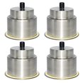 thumbnail image 2 of Yuanhe 4 Pcs Porte-Gobelet en Acier Inoxydable avec Drain pour Bateau Marin RV Véhicule Récréatif, 2 of 4