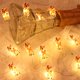 thumbnail image 5 of Guirnalda de luces de Navidad para el hogar, adornos de árbol de Navidad, 2M, 20LED, Papá Noel, muñeco de nieve, alce, 2024, 5 of 5