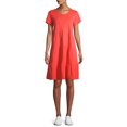thumbnail image 5 of Time and Tru Women's Tiered Knit Dress, 5 of 6