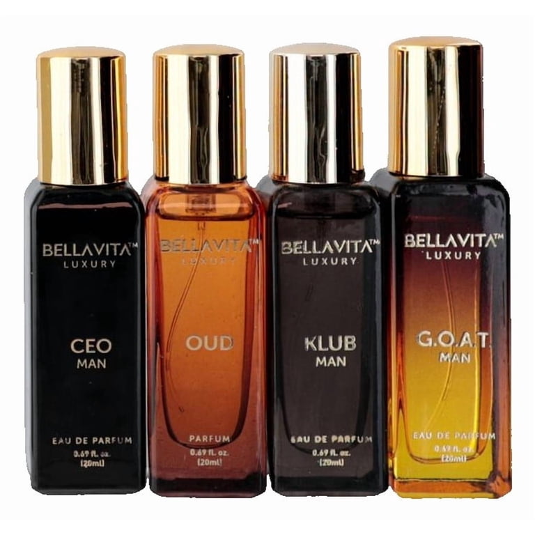 BELLAVITA Luxury Perfume Gift Set for Men, Mens Cologne Gift Sets