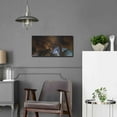 thumbnail image 5 of Luxe Metal Art 'Lv Color' by Sebastien Lory, Metal Wall Art, 24"x12", 5 of 7