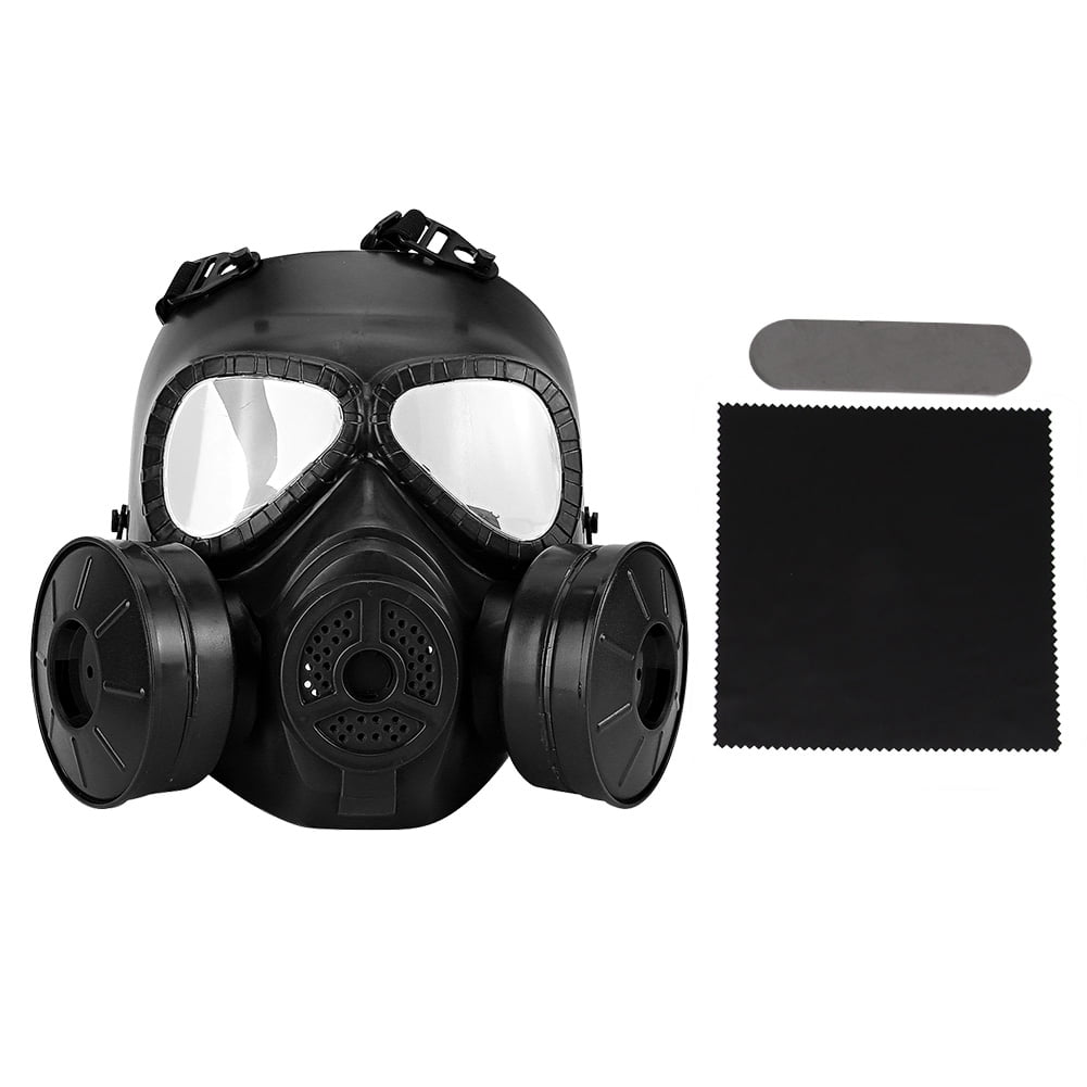 LYUMO Full Face Gas Mask Military Reality CS Field Protective Helmet Commandor, Military Gas