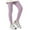 Purple, variant on Huanglei Girls Athletic Leggings Kids Dance Running Yoga Pants Workout Dance Tights