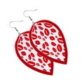 thumbnail image 2 of Pendientes Multicapa Labio Oreja Cuelga Aro en forma de corazón Pendiente colgante Favores de fiesta Regalo del día de San Valentín Banquete Ropa, zapatos y accesorios Miscelánea corazón hueco Qarigey  AP010113-18, 2 of 6