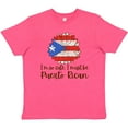 thumbnail image 3 of Inktastic I'm So Cute, I Must Be Puerto Rican Sunflower Youth T-Shirt, 3 of 5