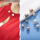 thumbnail image 5 of 12 Piezas Broche de Perlas Elegante Doble Perla Artificial Pasador de Seguridad 2 Estilos de Moda SuéTer Chal Clip de Seguridad para Mujeres NiñAs, 5 of 7