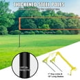 thumbnail image 4 of VEVOR Outdoor Portable Volleyball Net System, Adjustable Height Aluminum Poles, Professional Volleyball Set with PVC Volleyball, Pump, Carrying Bag, 4 of 9