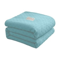 Cotton Bed Blanket,Breathable Bed Blanket,Cotton Thermal Blankets Bedding Essentials - Perfect for Layering Any Bed for All Season Adults Kids 40"x60"