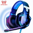thumbnail image 2 of Auriculares para juegos Auriculares para juegos Bass Stereo Over-Head Auriculares Casque PC Laptop Micrófono Auriculares con cable para computadora PS4 Xbox Tan Jianjun  unisex, 2 of 2