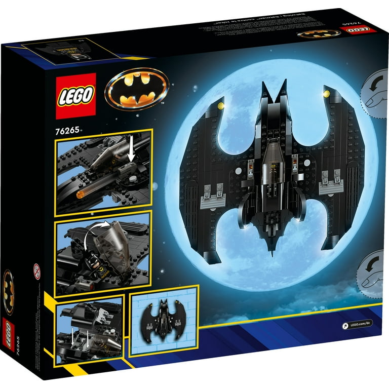 LEGO DC Batwing Batman vs. The Joker 76265 DC Super Hero Playset Features 2 Minifigures and a Batwing Toy Based on DC s Iconic 1989 Batman Movie DC Birthday Gift for 8 Year Olds Walmart